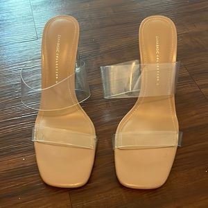 Zara Sandal in Clear Vynalite